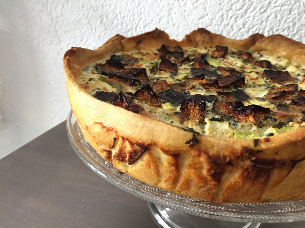 Quiche aux légumes de saison