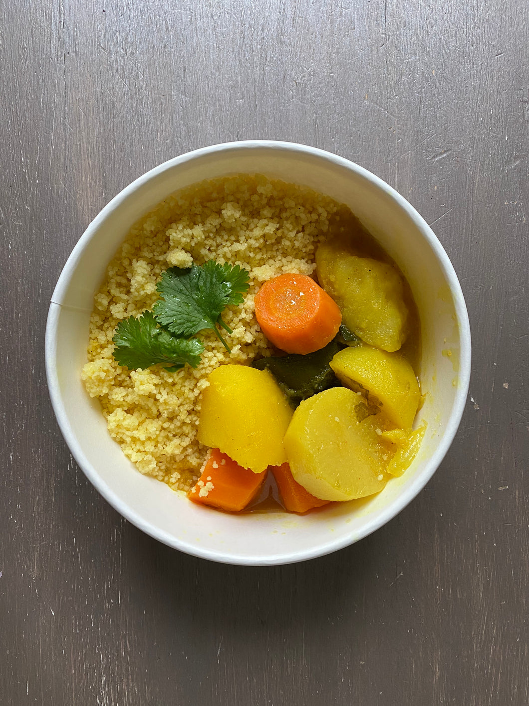 Couscous végétarien ou ratatouille